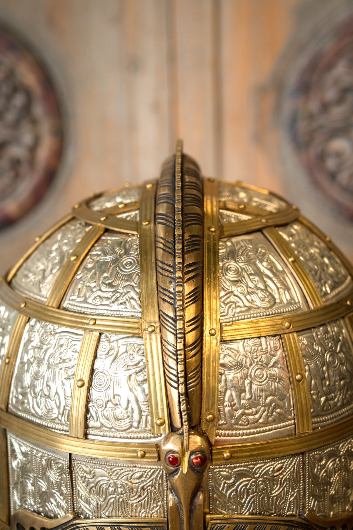 Vendelhelm Valsgärde 8, 2 mm (battle-ready)