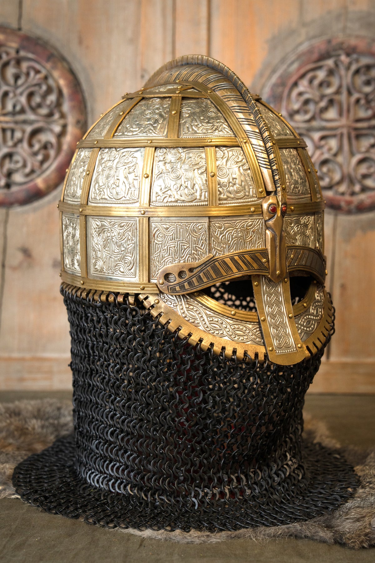 Vendelhelm Valsgärde 8, 2 mm (battle-ready)