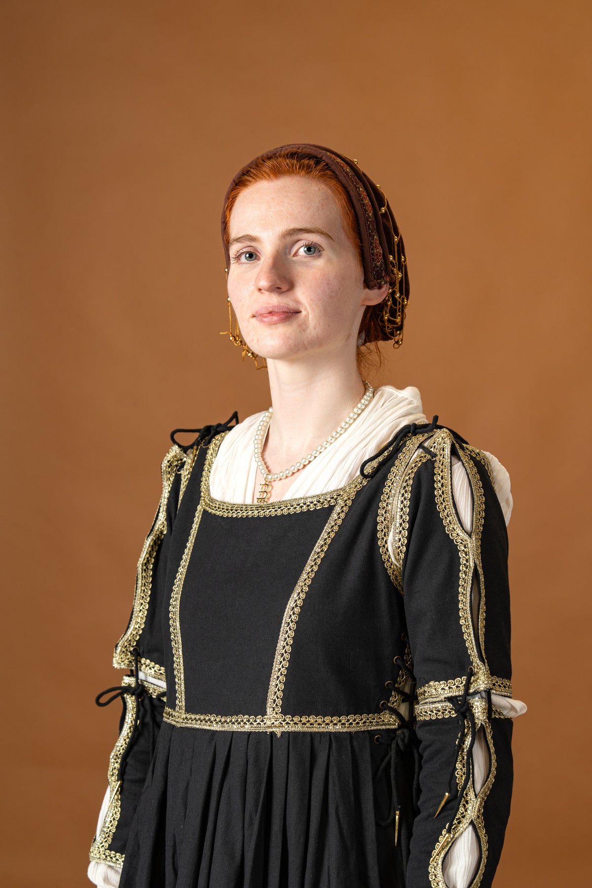 Italian gamurra, late 15th century, black