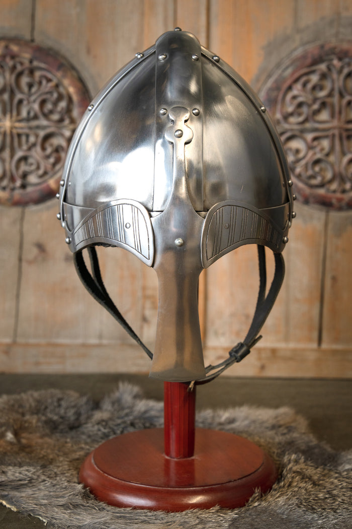 Spangenhelm viking de type casque à nasal, 2 mm, prêt au combat