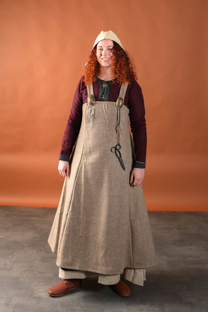 Viking skildpaddebroche i Jellinge-stil, bronze, pris pr. stk.