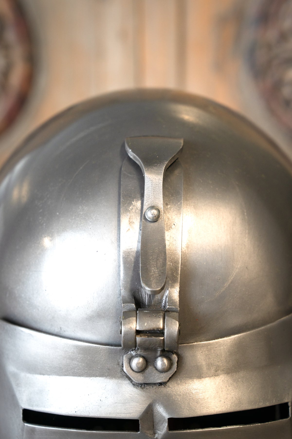 Klappvisier Bascinet Ottokar, 1,6 mm