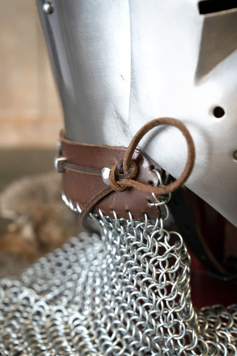 Bascinet med uppfällbart visir Ottokar, 1,6 mm