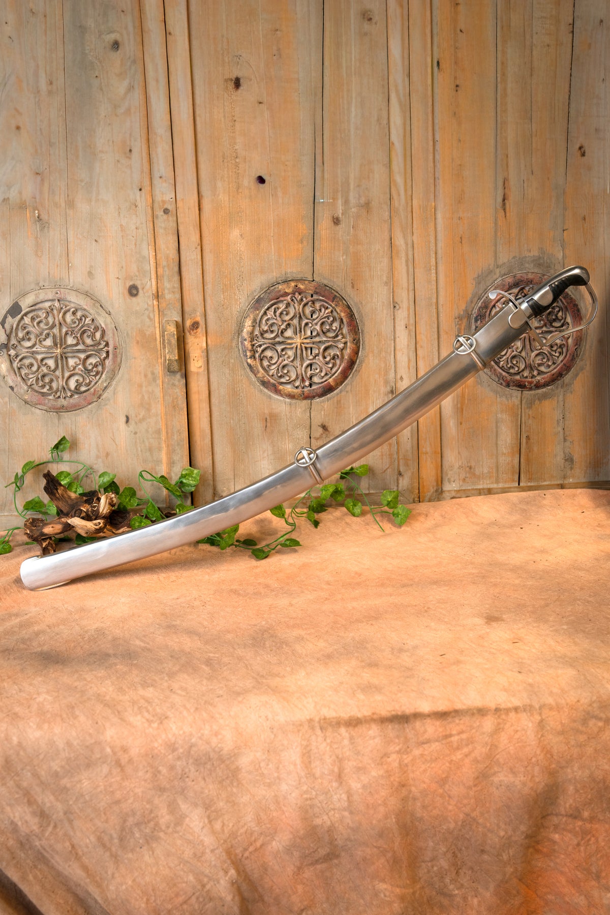 Sciabola britannica Light Cavalry modello 1796, affilata