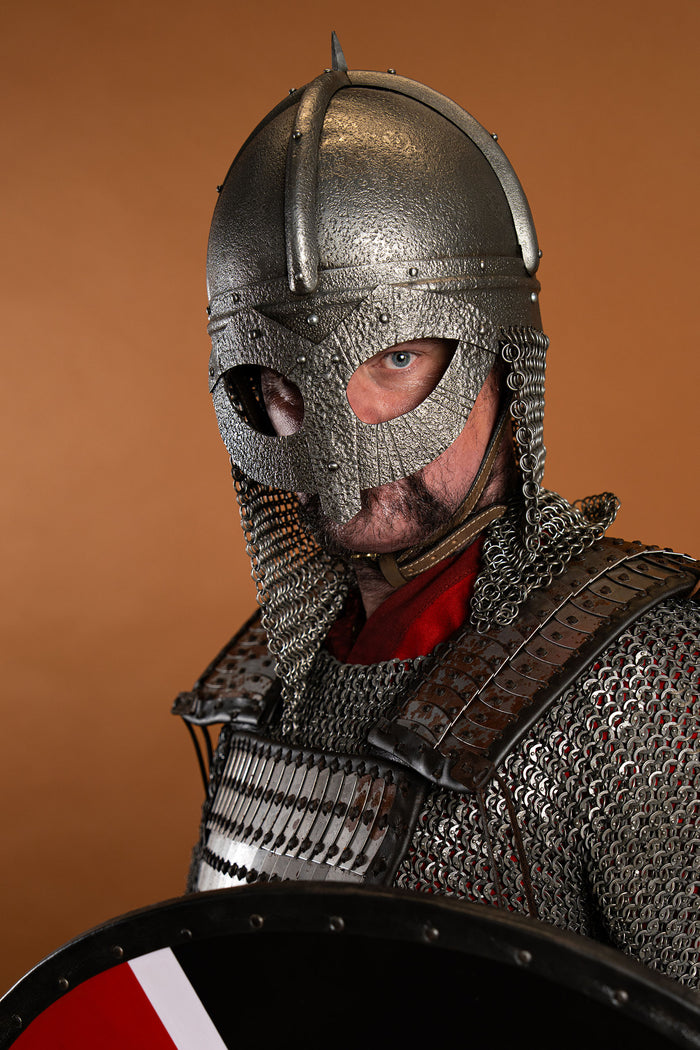 Casque Gjermundbu, finition antique, 2 mm (battle-ready)