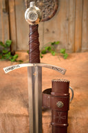 Średniowieczny miecz templariuszy Bohemond II, półostry