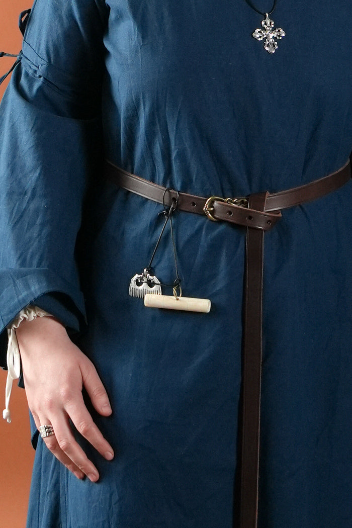 Ceinture de Fröjel, 165 cm, brun