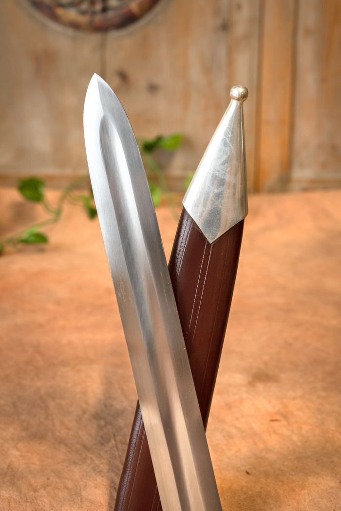 Middelalderligt tempelridder-sværd Bohemond II, semi-skarpt