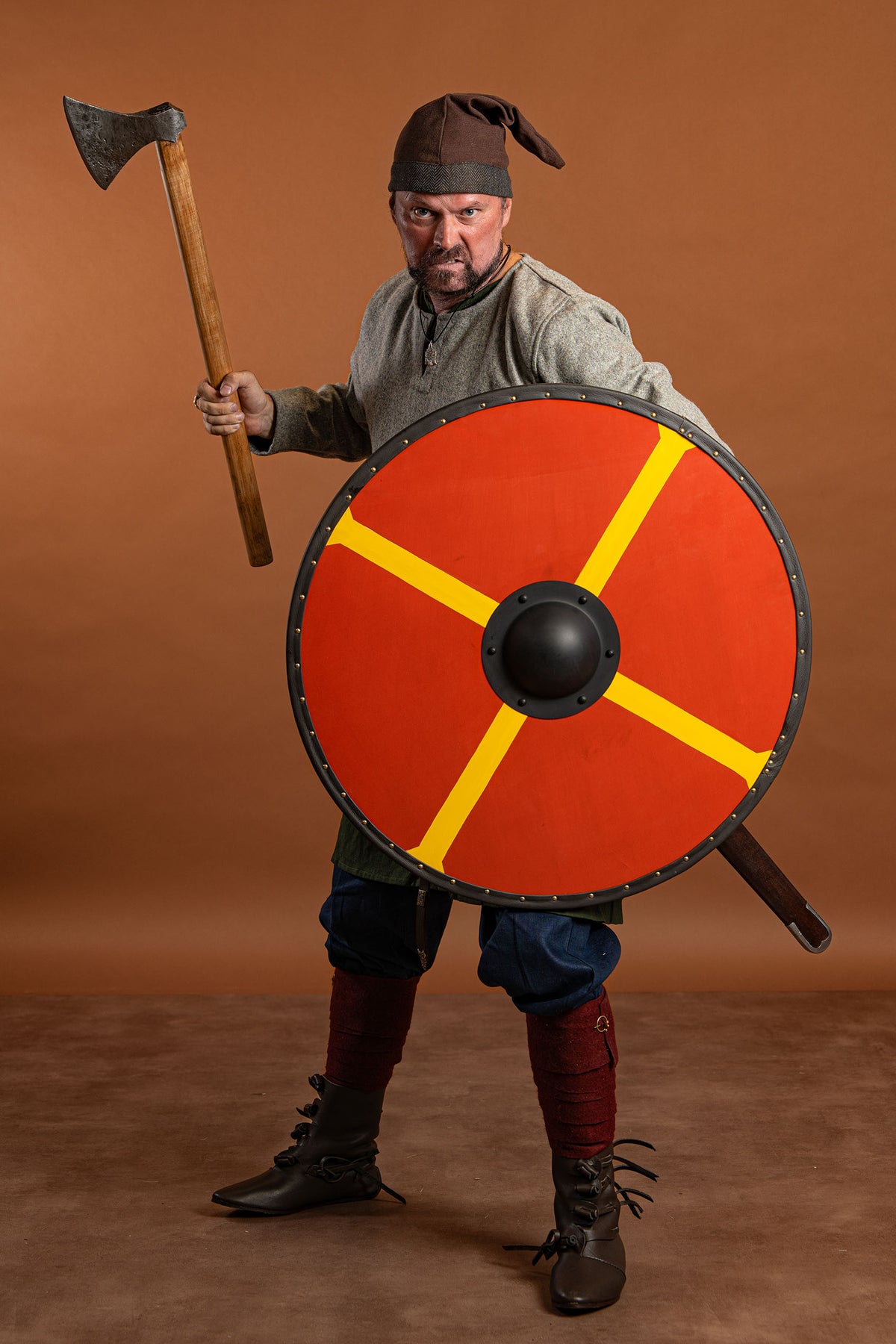 Vikingský štít Halfdan