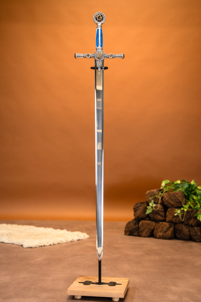 Épée de franc-maçon, semi-tranchante