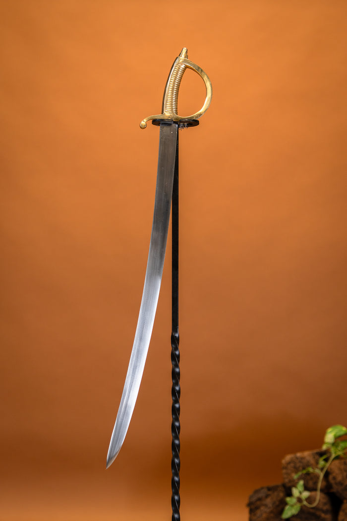 Dutch Briquet sabre, semi-sharp