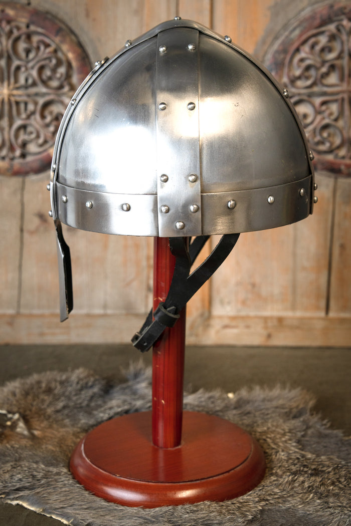 Spangenhelm normand de type casque à nasal, 2 mm, prêt au combat