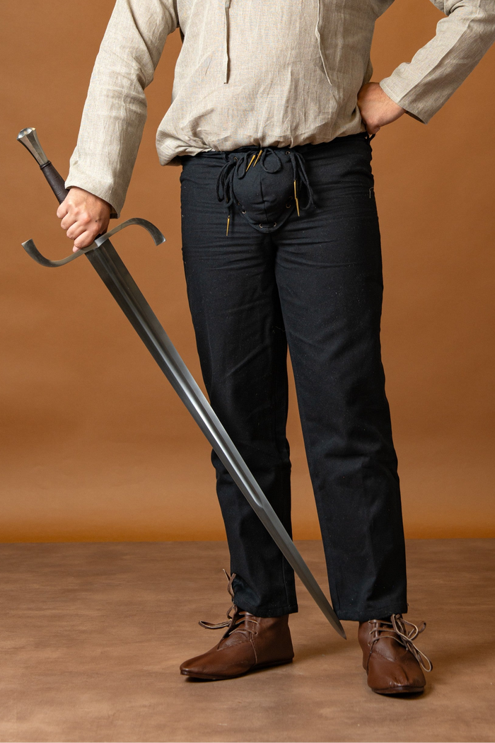 Landsknecht trousers Daniel, black