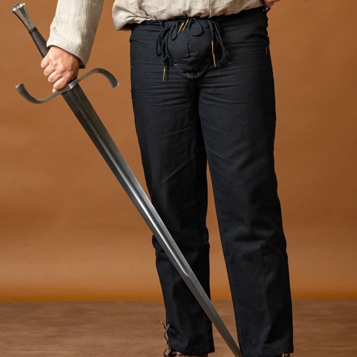 Landsknecht byxor Daniel, svart