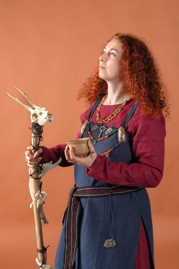 Drevená vikingská miska