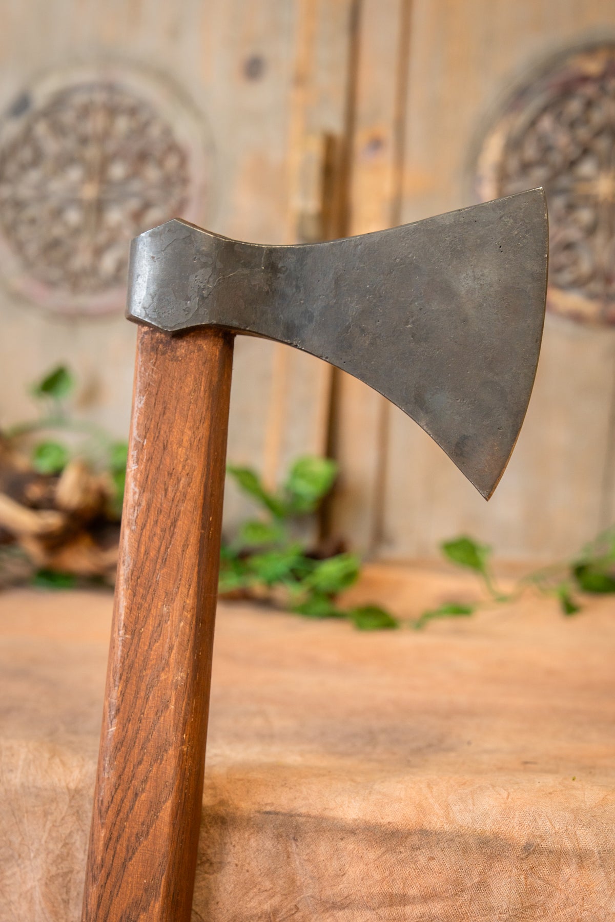 Viking axe Braga, type H, blunt (battle-ready)