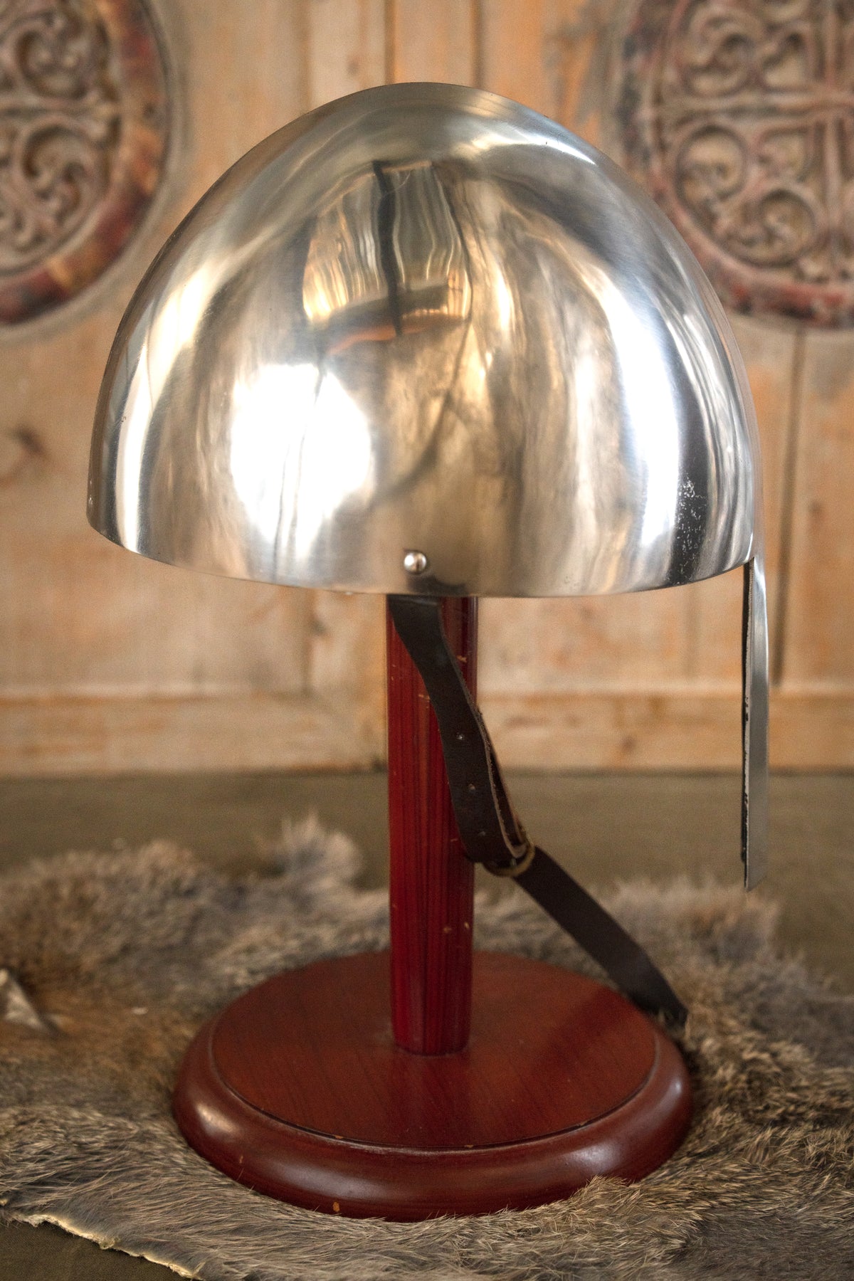 Late 12th century nasal helmet, 1.6 mm