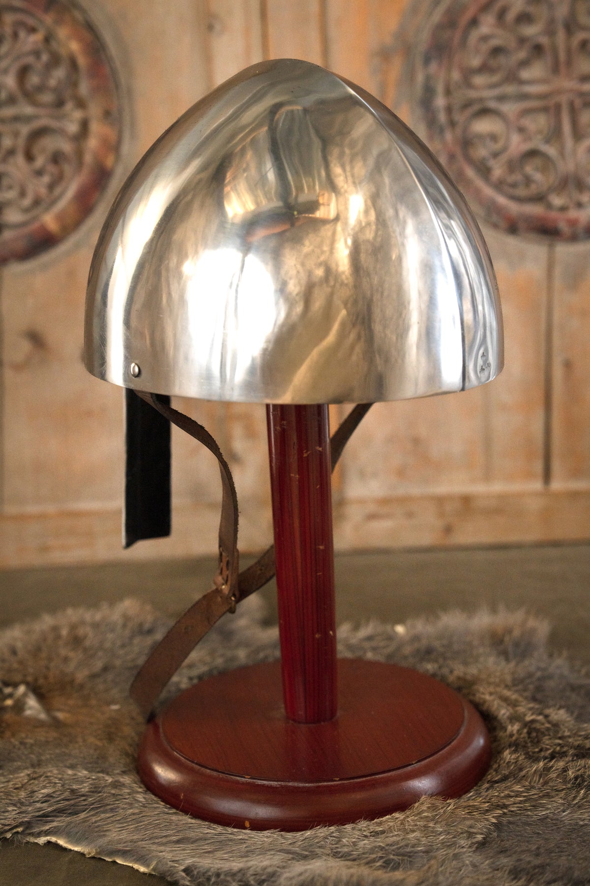 Late 12th century nasal helmet, 1.6 mm