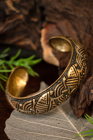 Pulseira gaélica boken of Kells, bronze