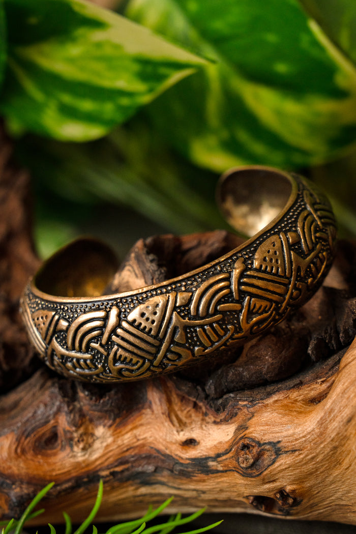 Pulseira gaélica boken of Kells, bronze