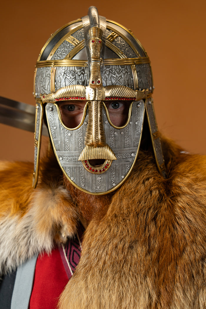 Capacete Sutton Hoo, 1,3 mm