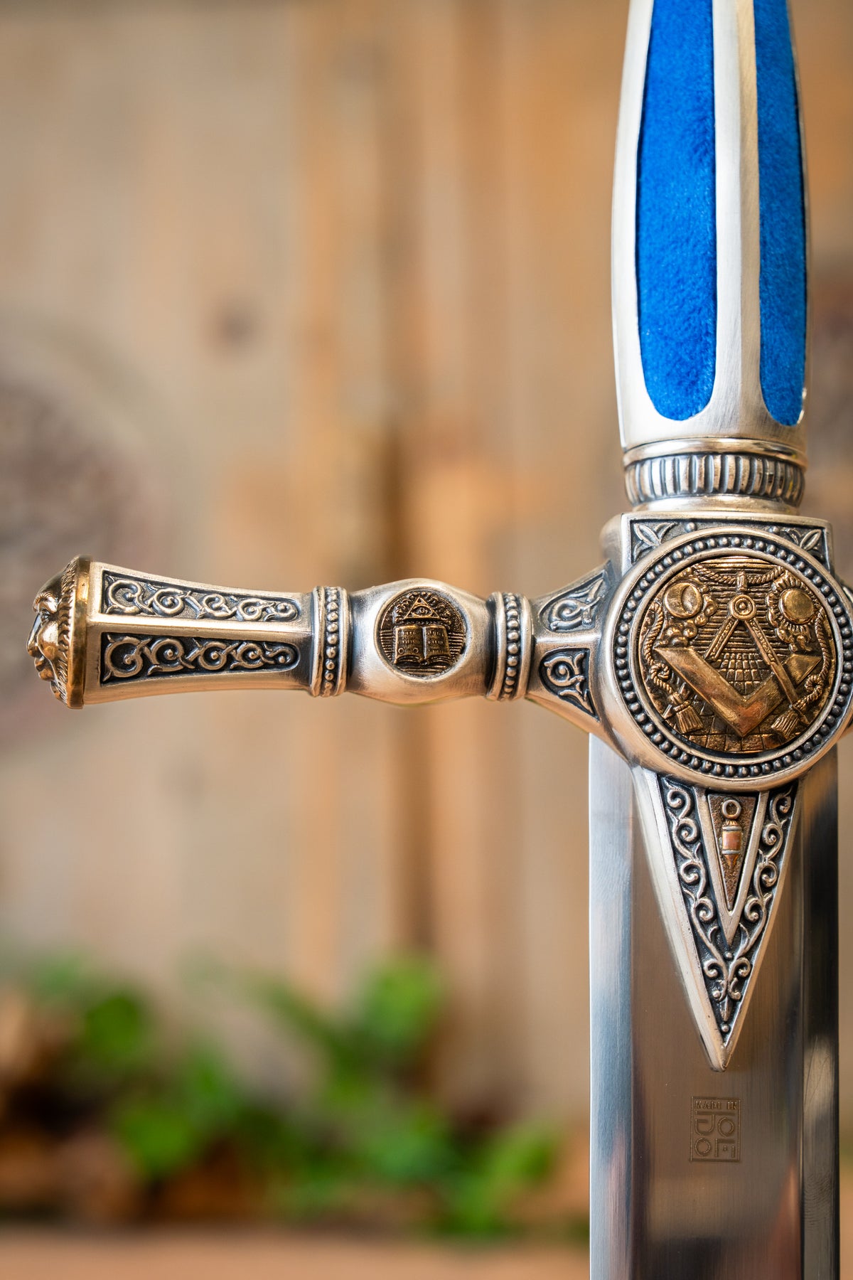 Freemason sword, semi-sharp