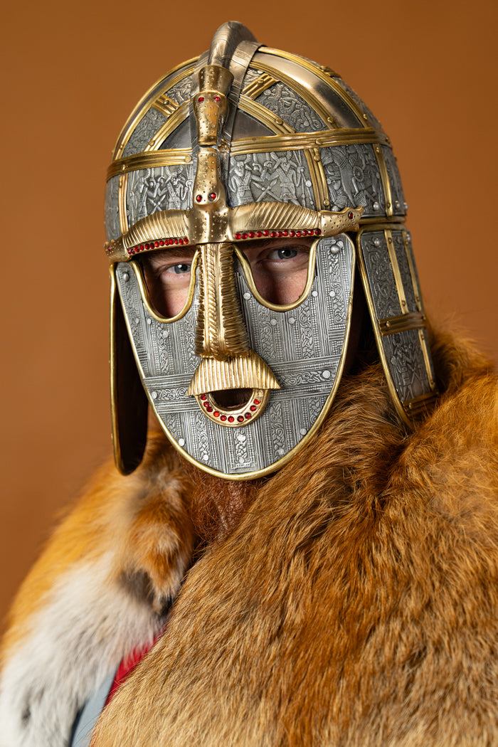 Capacete Sutton Hoo, 1,3 mm