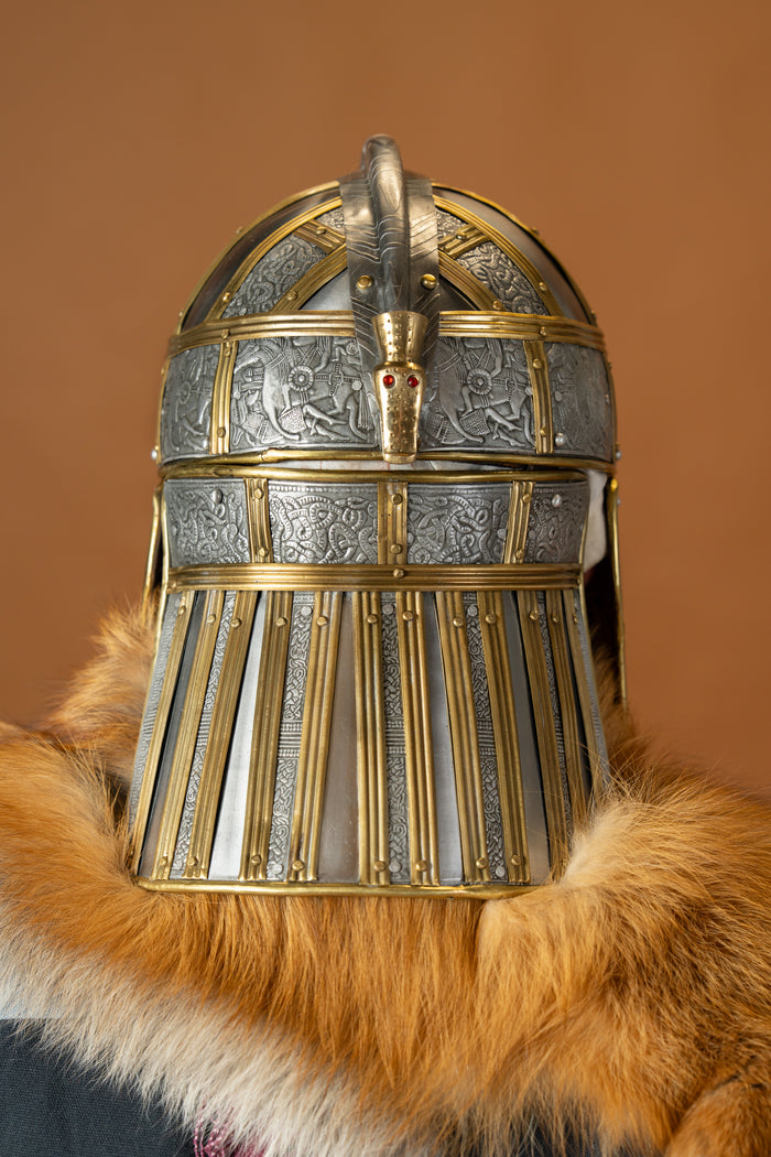 Capacete Sutton Hoo, 1,3 mm