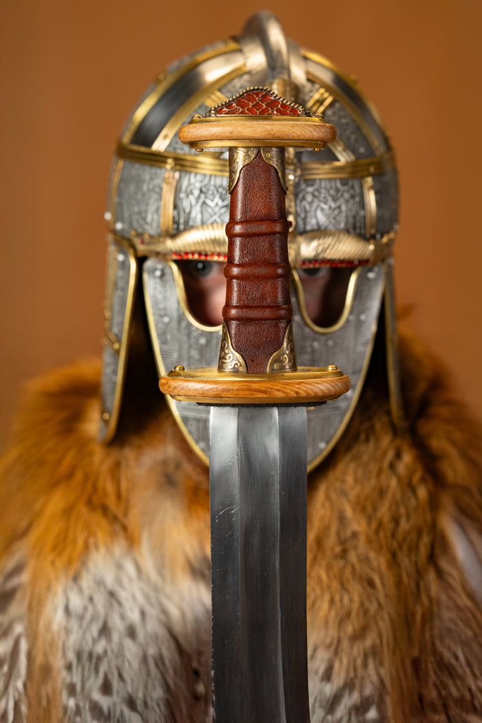 Capacete Sutton Hoo, 1,3 mm
