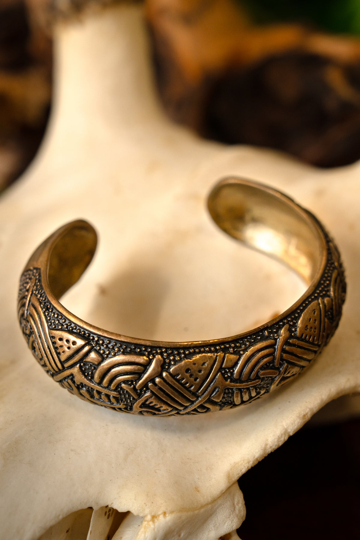 Pulseira gaélica boken of Kells, bronze