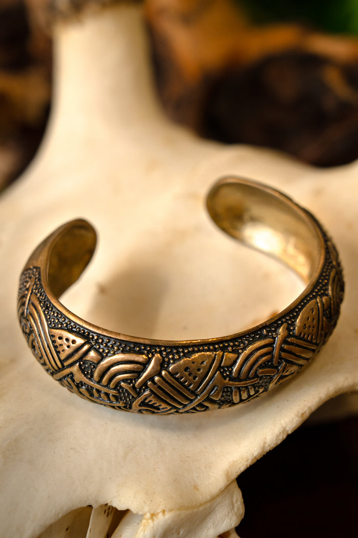 Pulseira gaélica boken of Kells, bronze