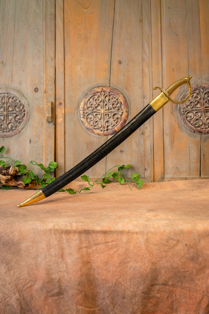 Dutch Briquet sabre, semi-sharp