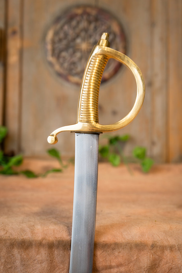 Dutch Briquet sabre, semi-sharp