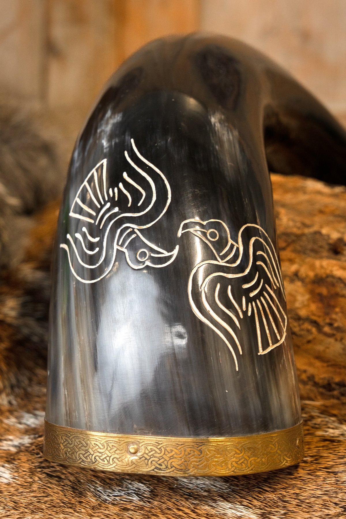 Drikkehorn Wodan / Odin, 300–500 ml