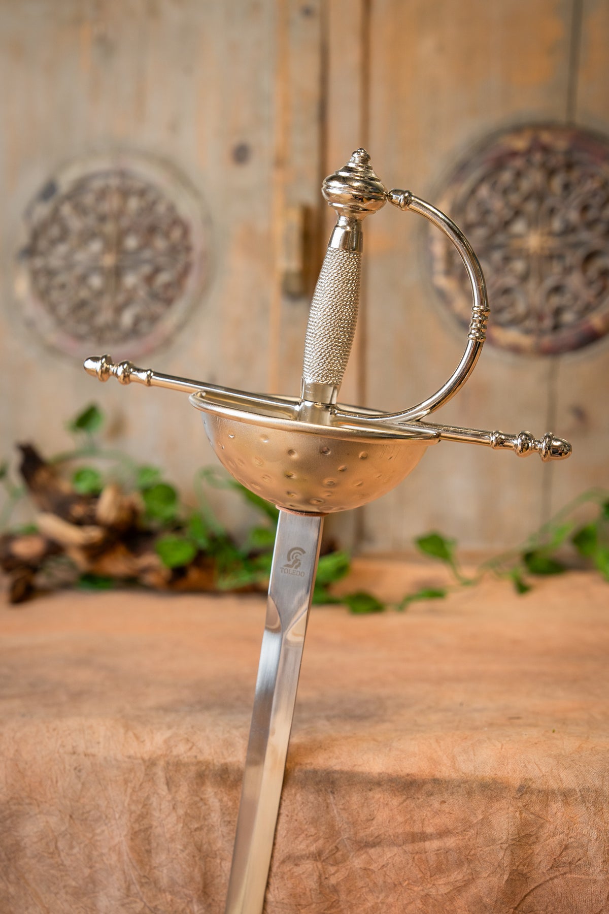 Bell rapier, semi-sharp