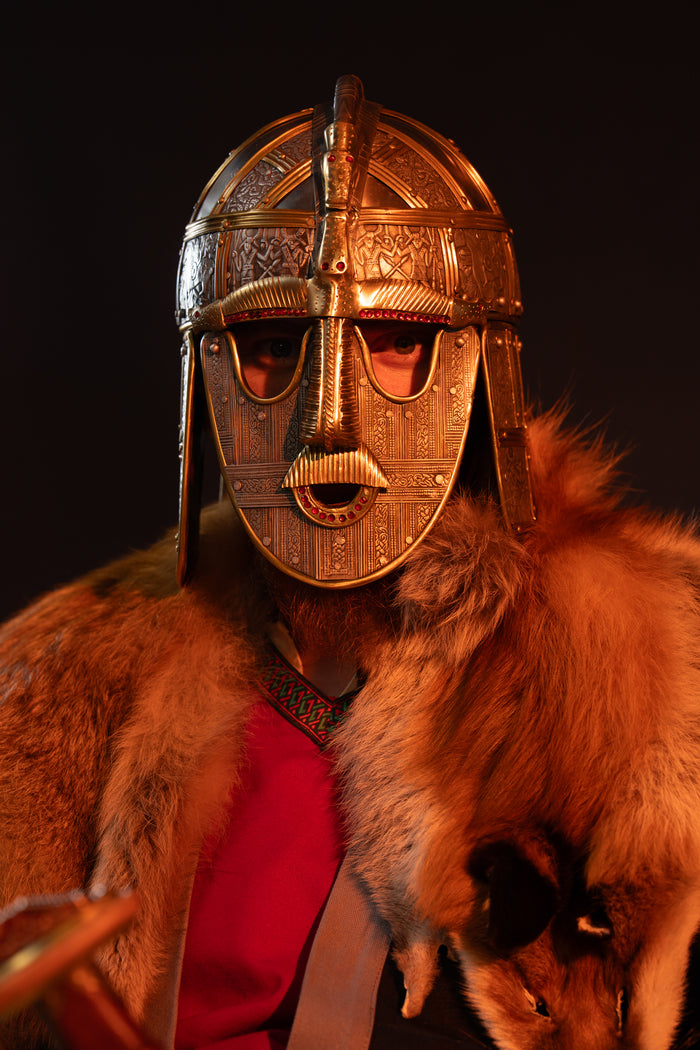 Capacete Sutton Hoo, 1,3 mm