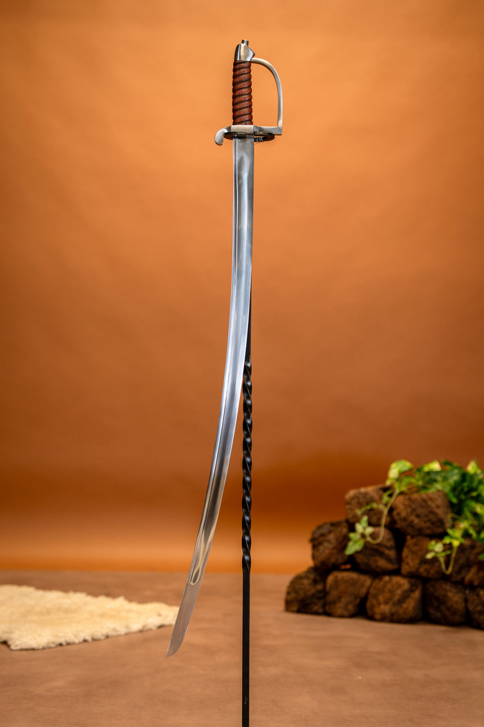 Officer saber American Revolution, semi-sharp