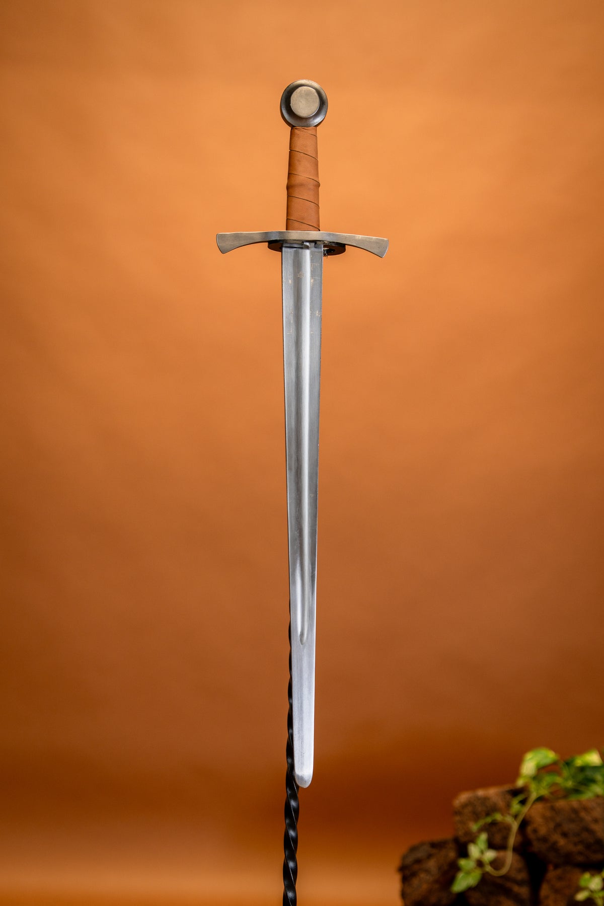 Reenactment Bogenschützen Schwert, stumpf battle ready