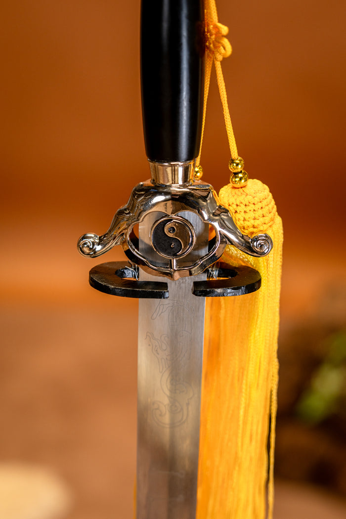 Miecz tai chi Yin Yang, półostry