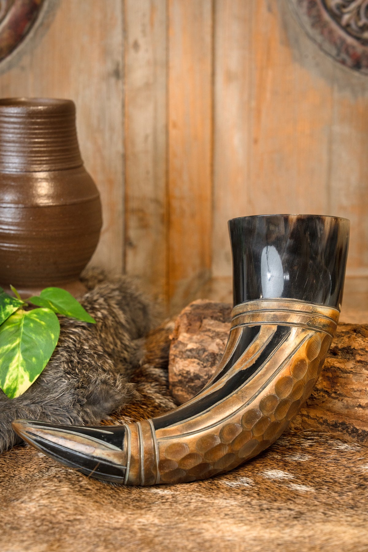 Dragon drinking horn, 500-650 ml