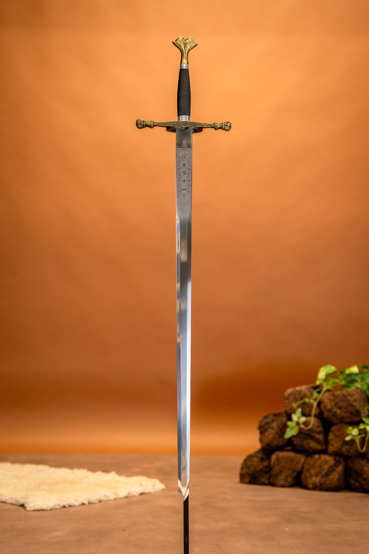 Karl V’s sværd med skede, semi-skarp