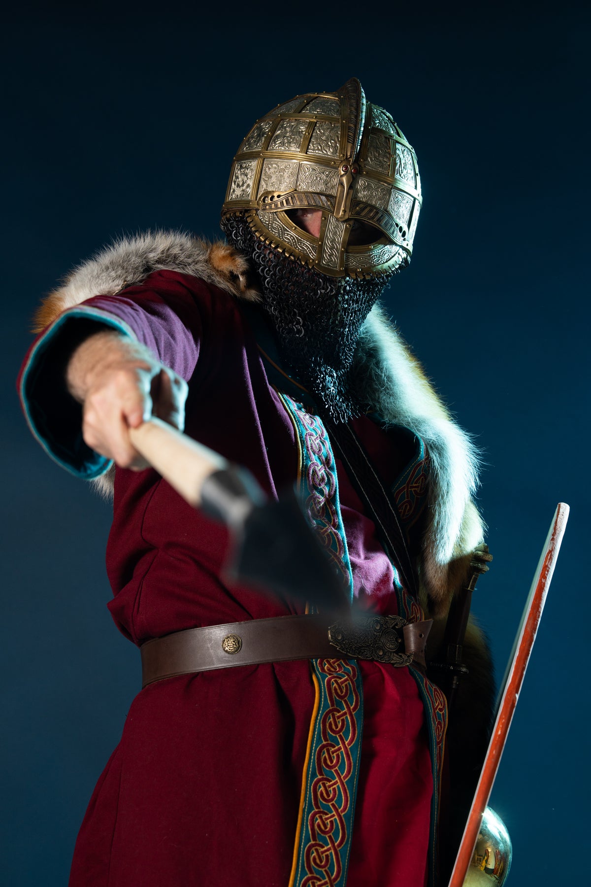 Vendelhelm Valsgärde 8, 2 mm (battle-ready)