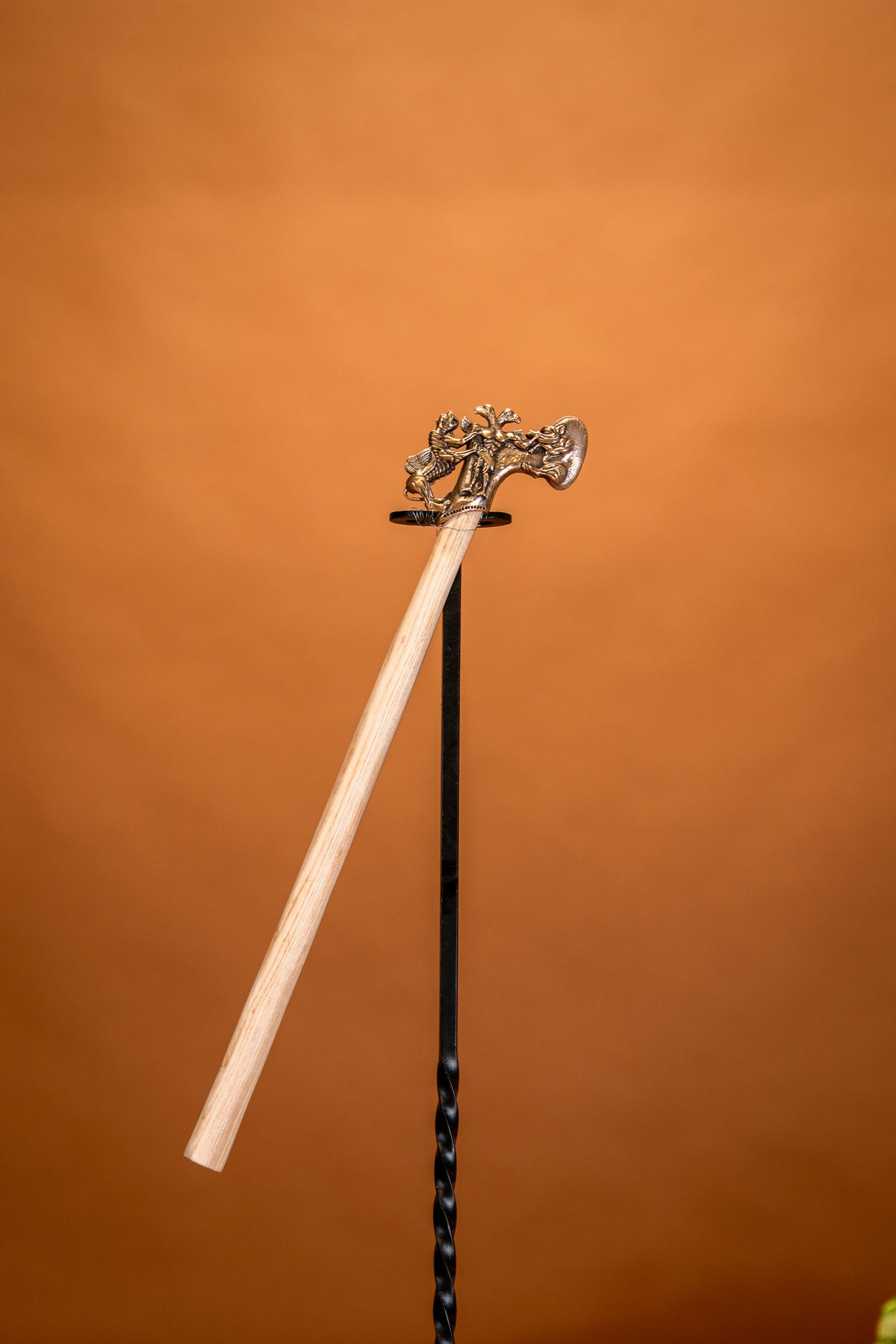 Machado sagaris Scythian, semi-afiado