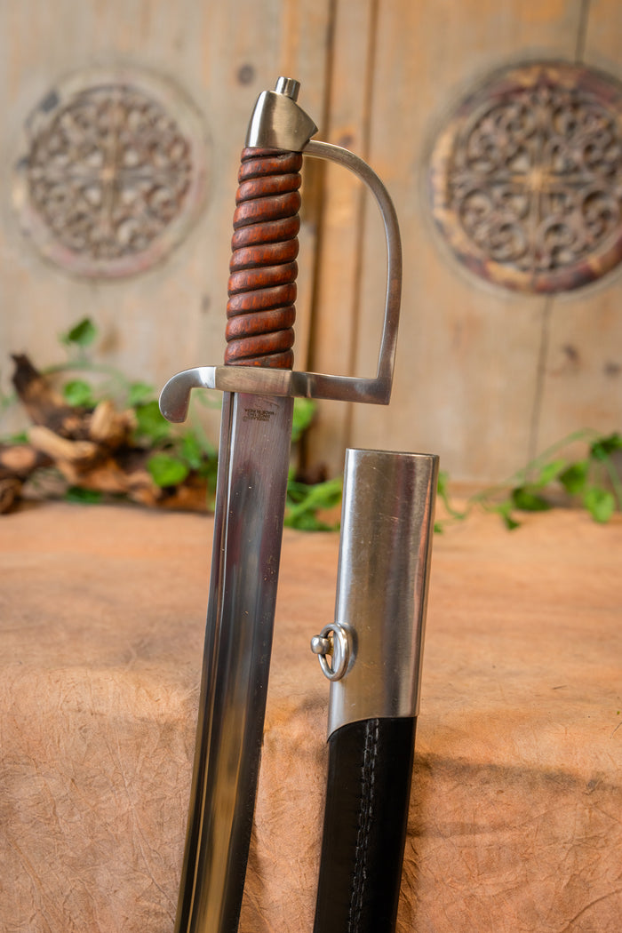 Officer saber American Revolution, semi-sharp