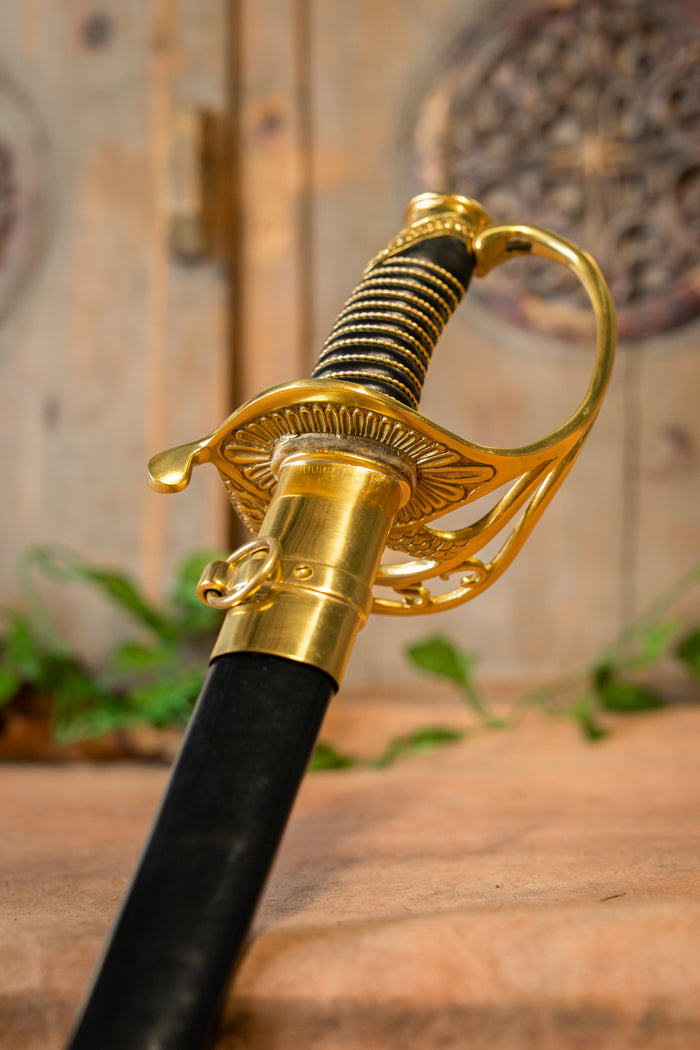 Szabla Konfederacji z wojny secesyjnej, półostra