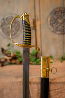 Szabla Konfederacji z wojny secesyjnej, półostra