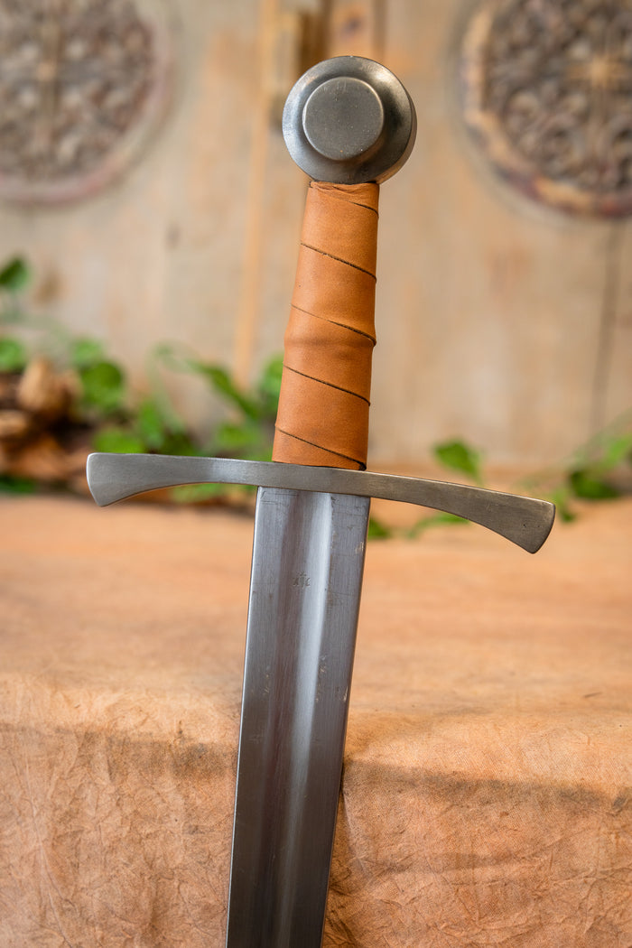Reenactment Bogenschützen Schwert, stumpf battle ready