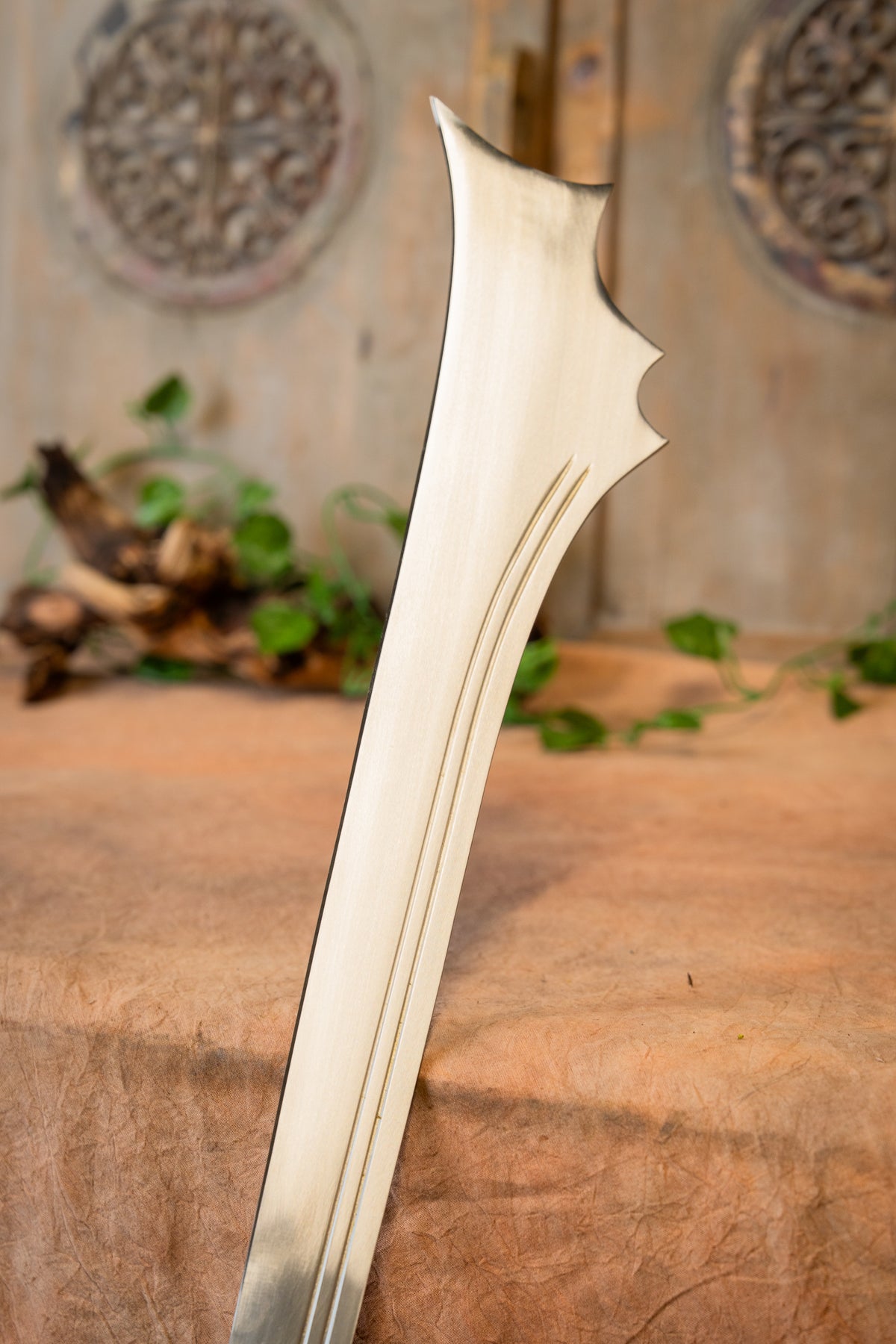 Falchion Maciejowski Bible, ostrý