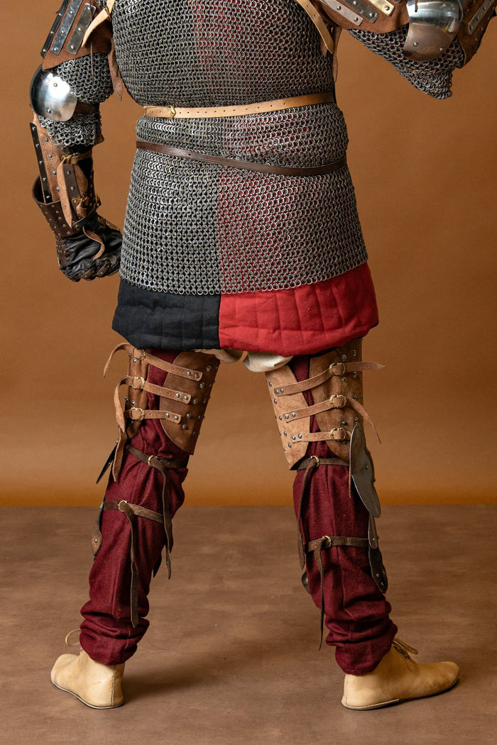 Leather cuisses, 14th century