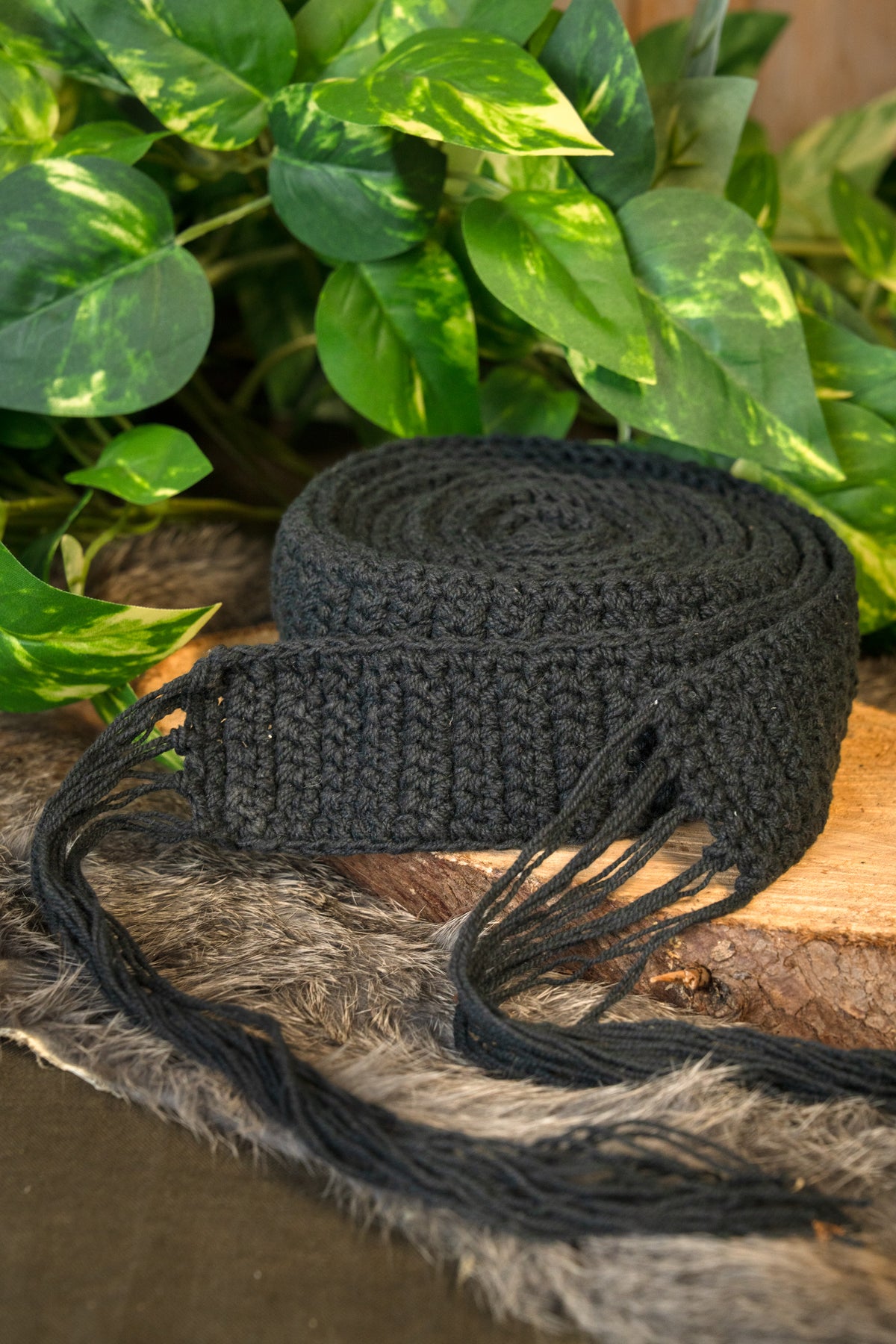 Pas Colet, czarny, 3,2 m